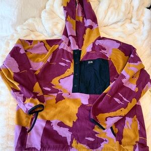 Women’s Mountain Hardware Colorful Hooded Fleece Jacket